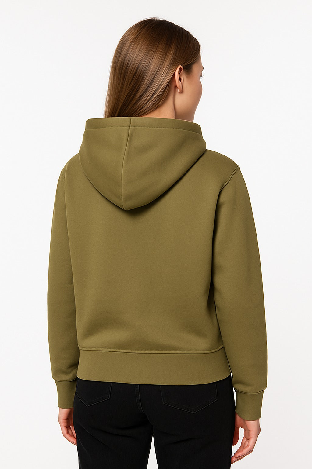 Buzo Para Mujer Aero Girls Fleece Pop Over Coorver Green 3764