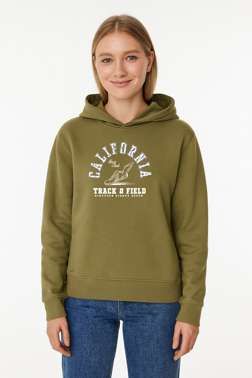 Buzo Para Mujer Aero Girls Fleece Pop Over Coorver Green 3764