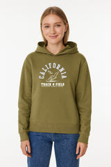 Buzo Para Mujer Aero Girls Fleece Pop Over Coorver Green 3764