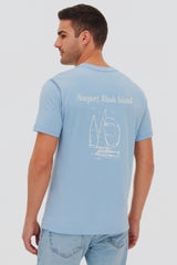 Camiseta Para Hombre Aero Guys Fashion Graphics Kentucky Blue 4693