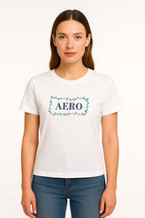 Camiseta Para Mujer Aero Graphic Level 1 Birch 6937