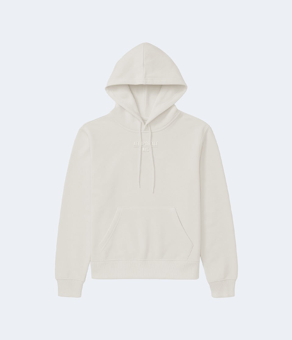 Buzo Para Hombre Aero Guys Popover Hoodies Light Heather Grey 5997