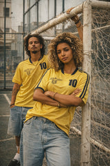 Camiseta Unisex Aero Guys Graphic Novelty Ecuador TX Yellow