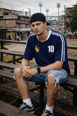 Camiseta Unisex Aero Guys Graphic Novelty Francia TX French Blue MUNDI3488