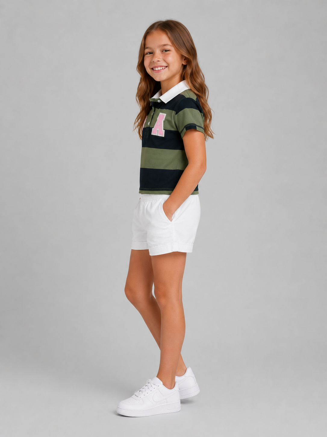 Camiseta de manga corta Kids Aero Kids G SS Level 2 Graphics Green 1116