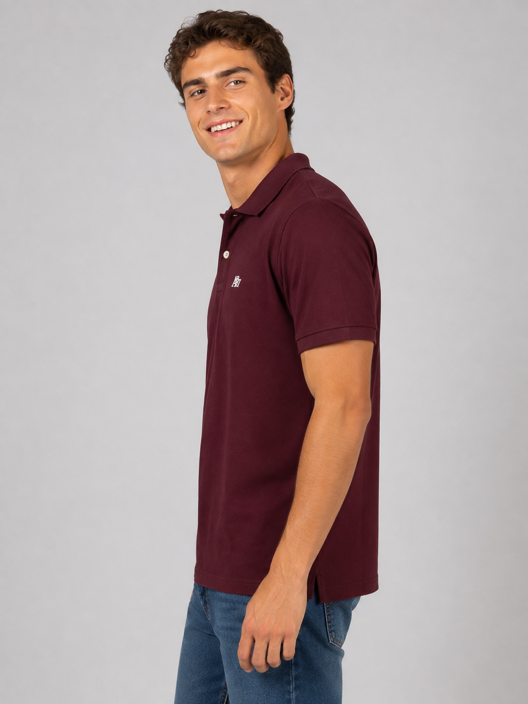 Camiseta Polo Aero Guys SS Solid Polo Port Royale 7907