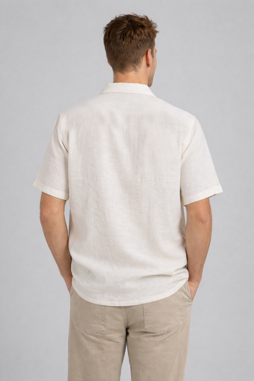 Camisa Para Hombre Aero Guys SS Woven SHirts Tofu 7537