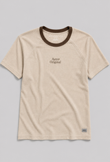 Camiseta Para Hombre Aero BC SS Knits Egret Relax 2248
