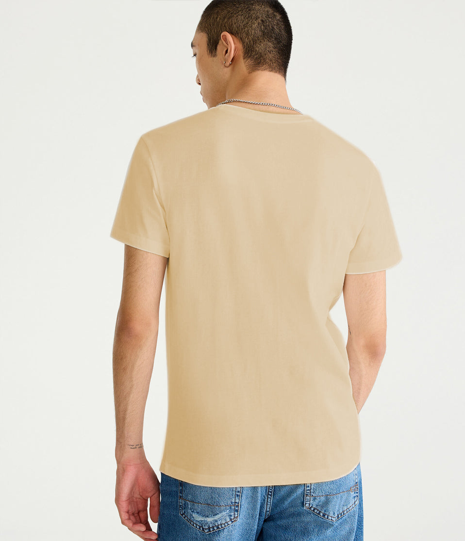 Camiseta Básica Para Hombre Aero Guys SS Tees Tofu 4240