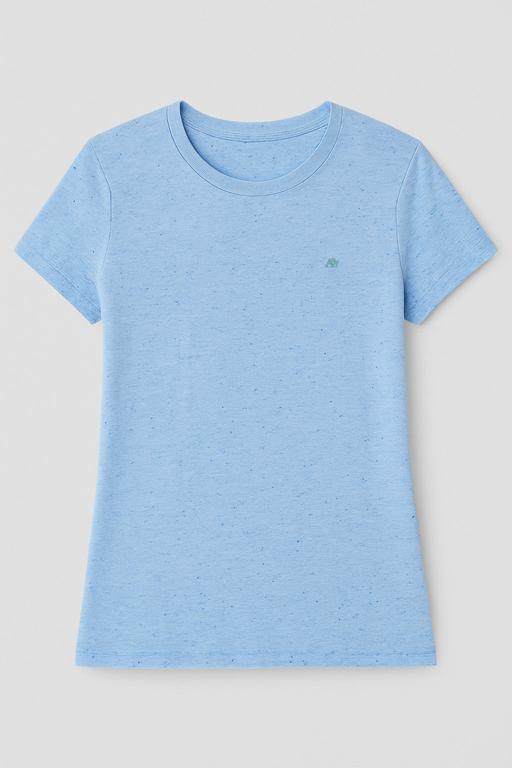 Camiseta Basica Para Mujer Aero Girls Solid SS Kentucky Blue Fantasia Jaspe 2167