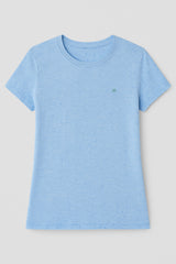 Camiseta Basica Para Mujer Aero Girls Solid SS Kentucky Blue Fantasia Jaspe 2167