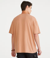 Camiseta Básica Para Hombre Brown 4240