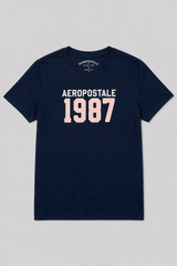 Camiseta para Mujer Aero Graphic Level 1 Cadet Navy 6842