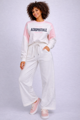 Jogger Para Mujer Aero Girls Knit Pants Other Birch Wide Leg 2298