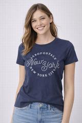 Camiseta para Mujer Aero Graphic Level 2 Cadet Navy 6783