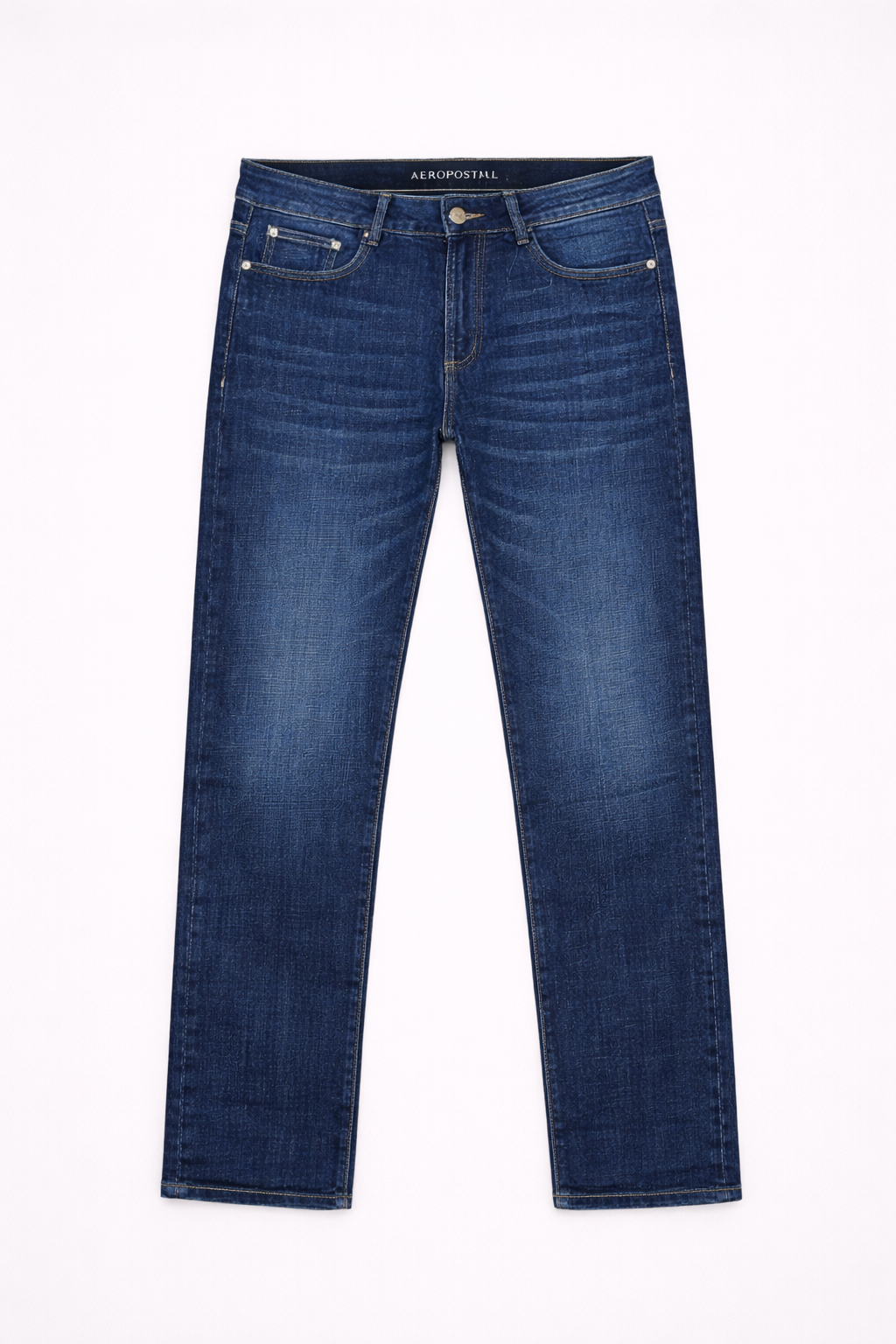 Jean Para Hombre Aero Guys Straight Led Dark Wash 3391