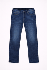 Jean Para Hombre Aero Guys Straight Led Dark Wash 3391