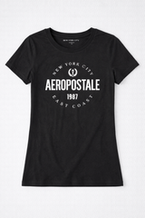 Camiseta para Mujer Aero Graphic Level 2 Dark Black 6851