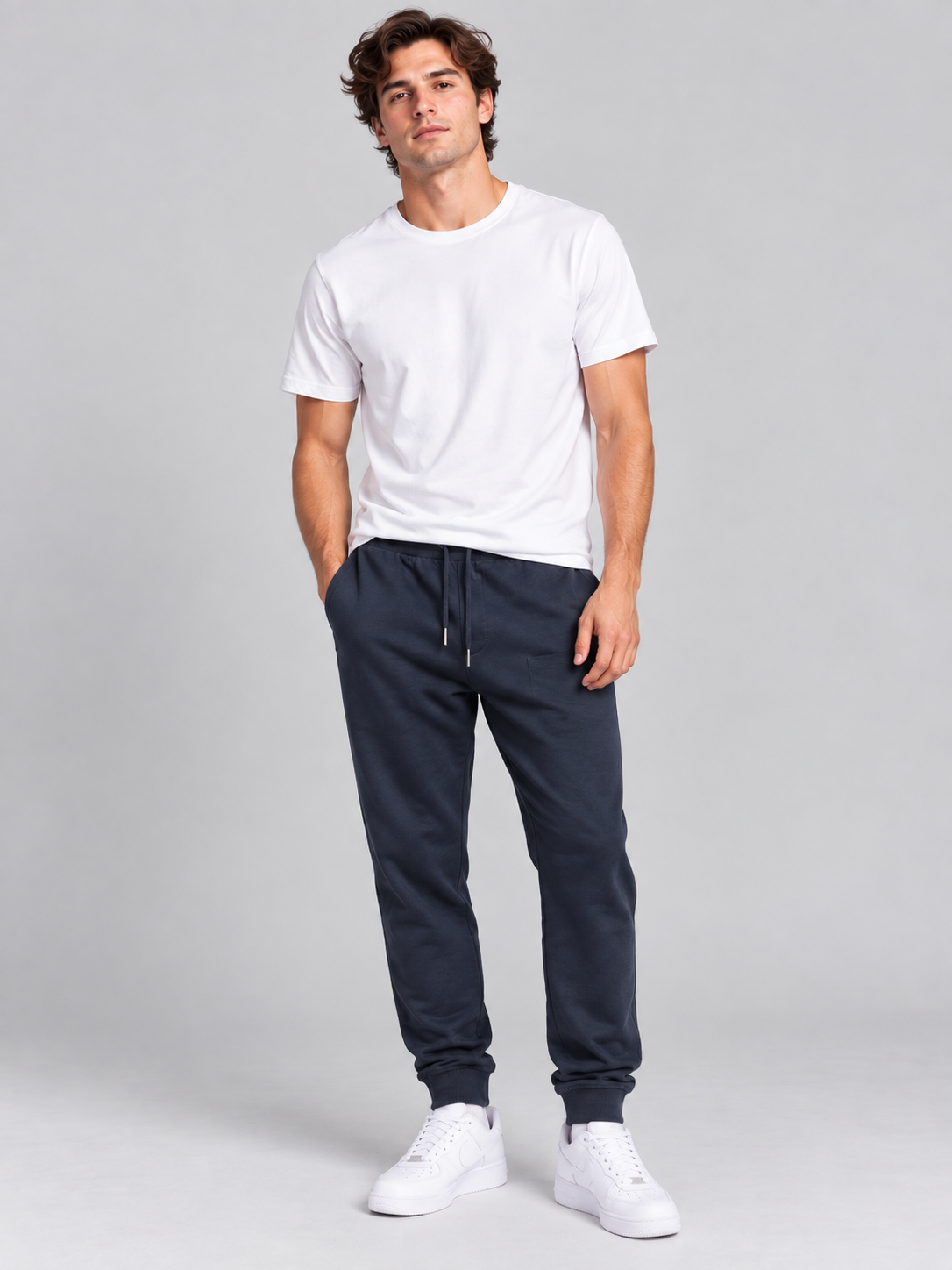 Jogger Para Hombre Aero Guys Fleece Pants Cadet Navy 1741