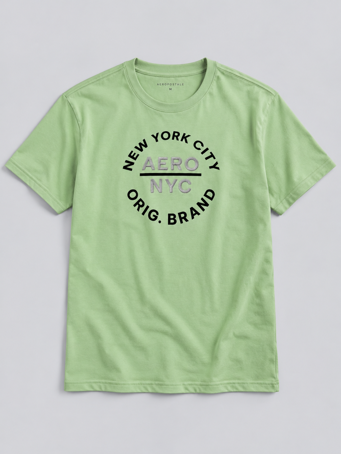 Camiseta Para Hombre Aero Level 2 Graphic Tees Green Turquoise 9296