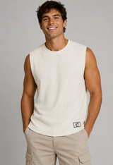 Camiseta Para Hombre Aero BC Tanks Tofu 2260