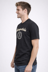 Camiseta Para Hombre Aero Level 2 Graphic Tees Dark Black 6077