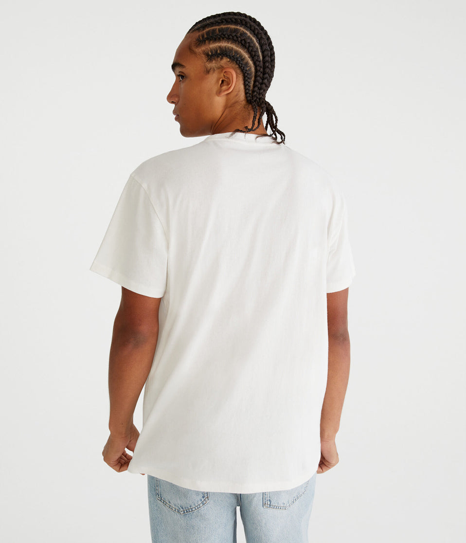Camiseta Para Hombre Aero Level 2 Graphic Tees Bright WHite 4610