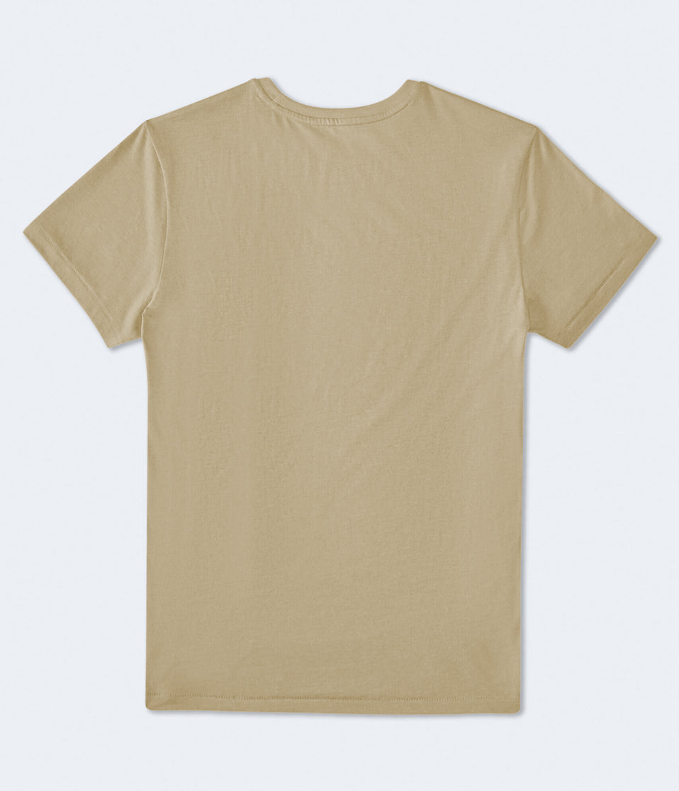 Camiseta para Hombre Graphic Novelty Nude Beige PEANUTS013