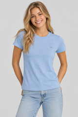 Camiseta Basica Para Mujer Aero Girls Solid SS Kentucky Blue Fantasia Jaspe 2167
