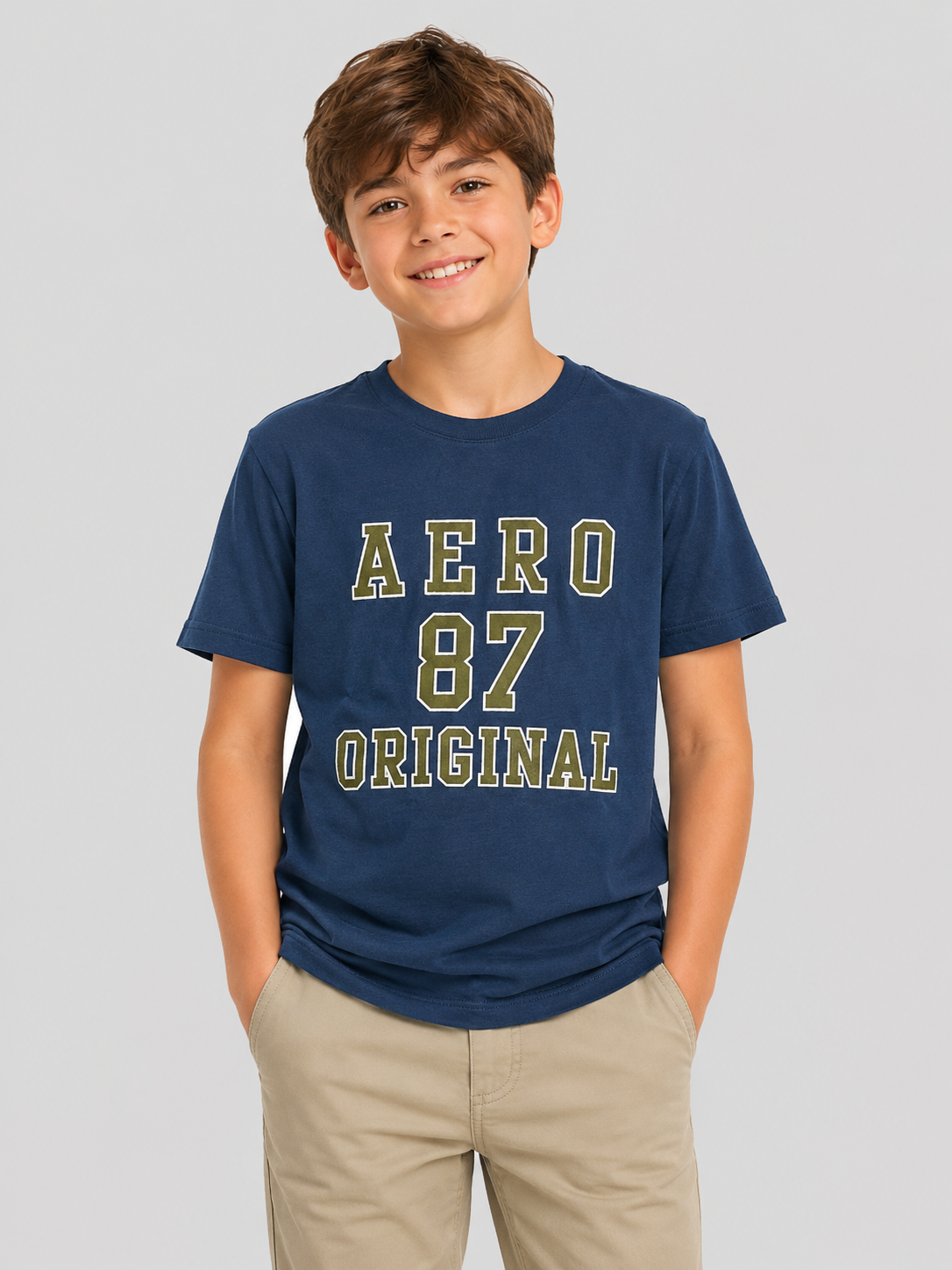 Camiseta de manga corta Kids Aero B Level 2 SS Celestial 6148