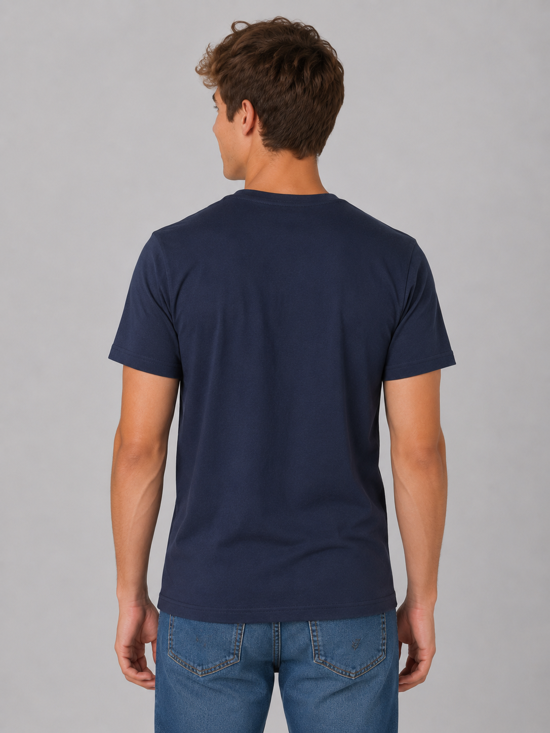 Camiseta Para Hombre Aero Level 1 Graphic Tees Cadet Navy 2168