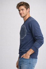 Buzo Para Hombre Aero Guys Fleece Other Cadet Navy 6203