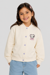 Buzo de manga larga Kids Aero G O Bomber Birch PEANUTS290