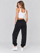 Jogger Para Mujer Aero Girls Knit Pants Dark Black 9448