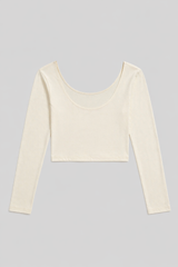 Top Para Mujer AeroGirls LS Fashion Top Birch 2335