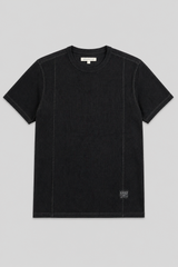 Camiseta Para Hombre Aero BC SS Knits Dark Black 2247