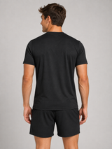 Camiseta Para Hombre Aero Guys SS Tees Dark Black 1046