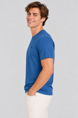 Camiseta Para Hombre Aero BC SS Knits Cadet Navy Fantasia 2166