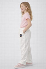 Pantalón Kids Aero G Fleece Pants Birch Wide Leg 1165