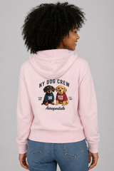Buzo Para Mujer Aero Girls Fleece Zip Front Pink 1153