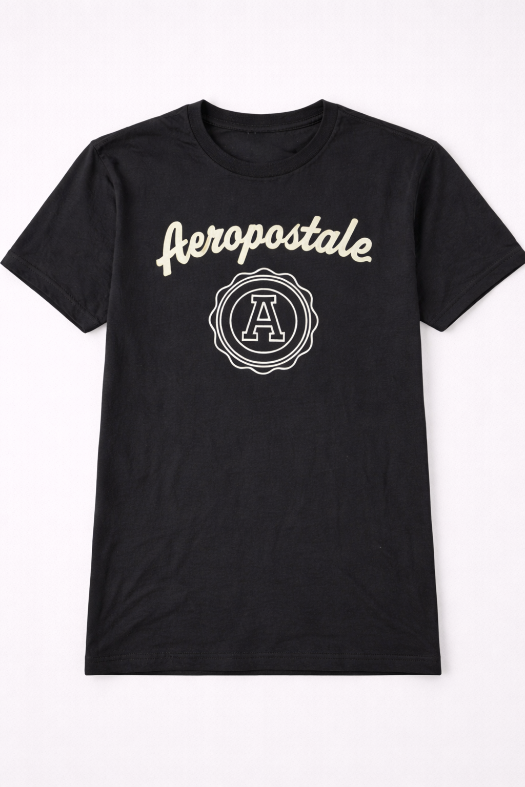 Camiseta Para Hombre Aero Level 2 Graphic Tees Dark Black 6077
