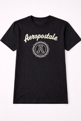 Camiseta Para Hombre Aero Level 2 Graphic Tees Dark Black 6077