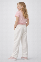 Pantalón Kids Aero G Fleece Pants Birch Wide Leg 1165