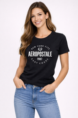 Camiseta para Mujer Aero Graphic Level 2 Charcoal Heather Grey 7190