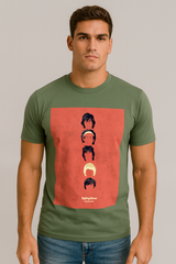 Camiseta Para Hombre Aero Guys Fashion Graphics Hedge Green RS061