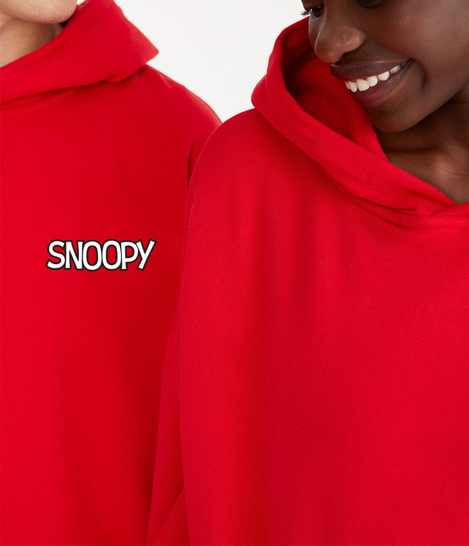 Buzo Para Hombre Snoopy Dare Devil Red Peanuts009