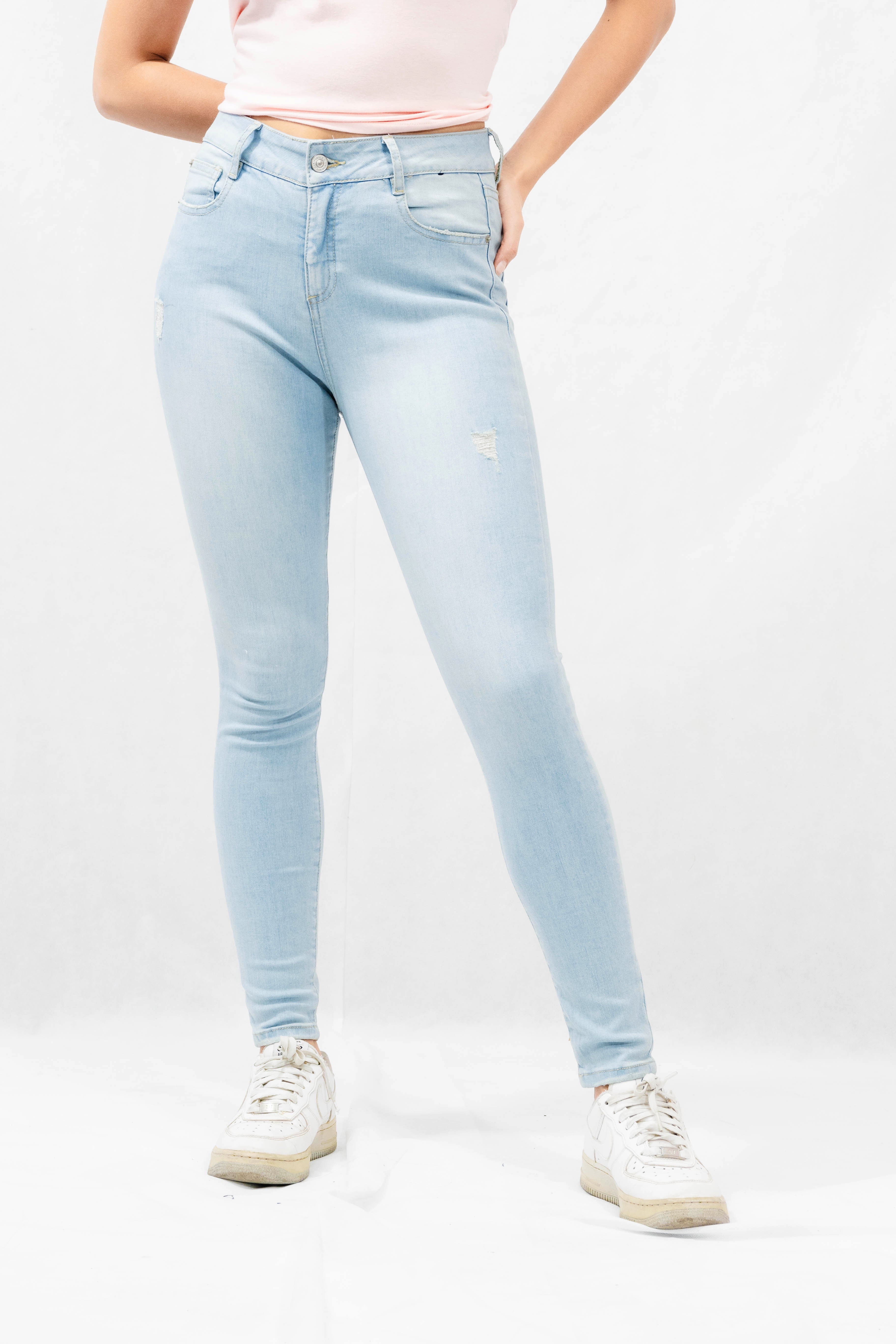 Jean Para Mujer Aero Girls Denim Fashion Skinnylight Wash 9035