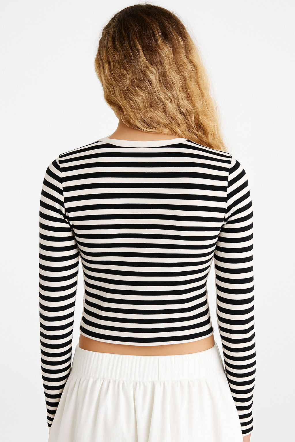 Top Para Mujer Aero Fashion Bare Graphic Bleach 8423