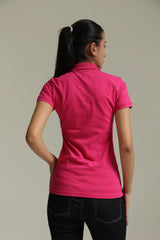 Polo Para Mujer Aero Solid Polo Wild Peony 4164