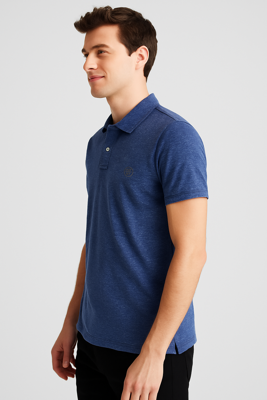 Camiseta Polo Para Hombre Aero Guys SS Novelty Polo Cadet Navy 2120